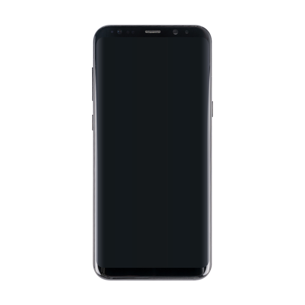 Samsung Galaxy S8 Plus G955F Display And Digitizer With Frame Midnight Black Pulled