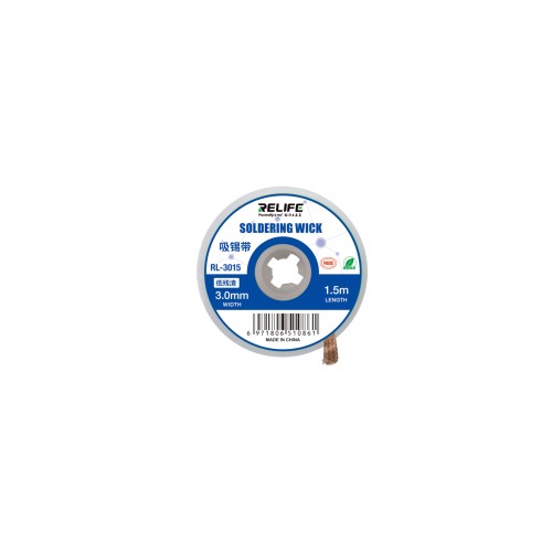 ReLife RL-3015 Soldering Wick 3.0 mm