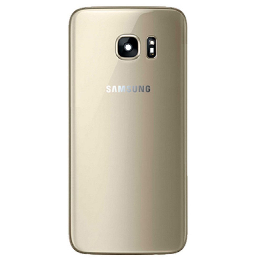 Samsung Galaxy S7 Edge G935F Back Cover Gold With Lens OEM
