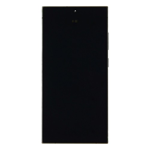 Samsung Galaxy S24 Ultra S928B Display And Digitizer With Frame Titanium Black Pre Assembled