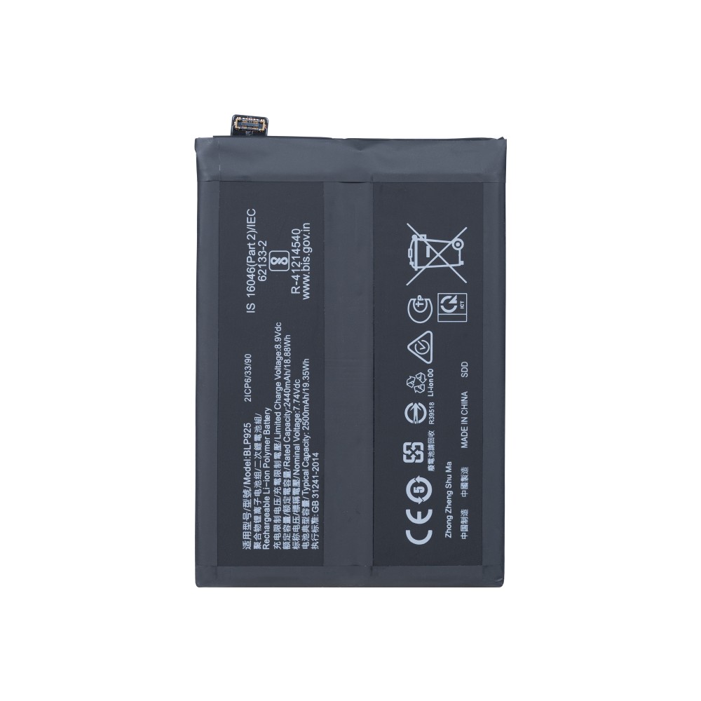 OnePlus Nord 3 (CPH2491, CPH2493) Battery BLP925 - 5000mAh (AMHigh Premium)