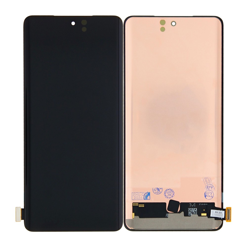 Vivo X60 Pro (V2046) Display And Digitizer Without Frame Black Soft-OLED
