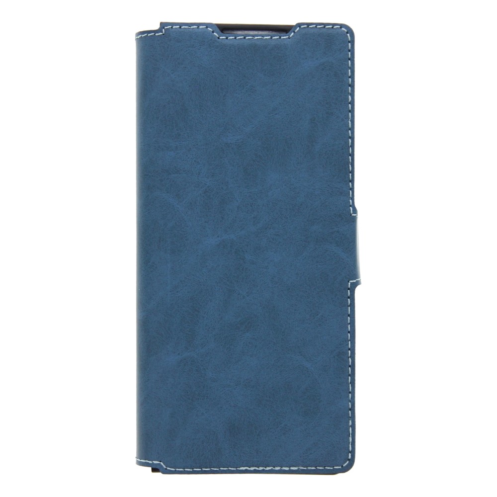Rixus Wallet Case For Samsung Galaxy Z Fold 6 With Pen Holder Sierra Blue