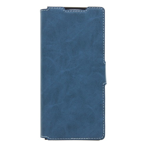 Rixus Wallet Case For Samsung Galaxy Z Fold 6 With Pen Holder Sierra Blue