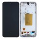 Samsung Galaxy S24 FE S721B Display And Digitizer With Frame Silver Pre Assembled