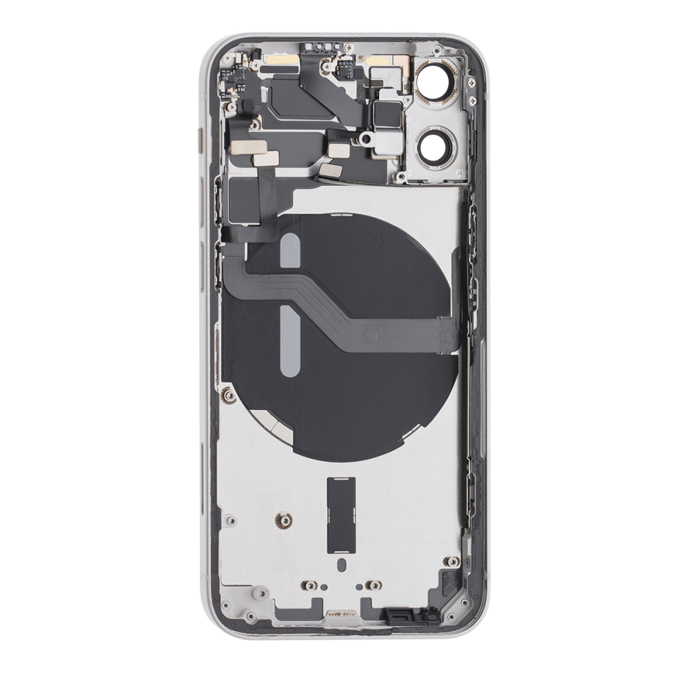 For iPhone 12 Mini Complete Housing incl. All Small Parts Without Battery White