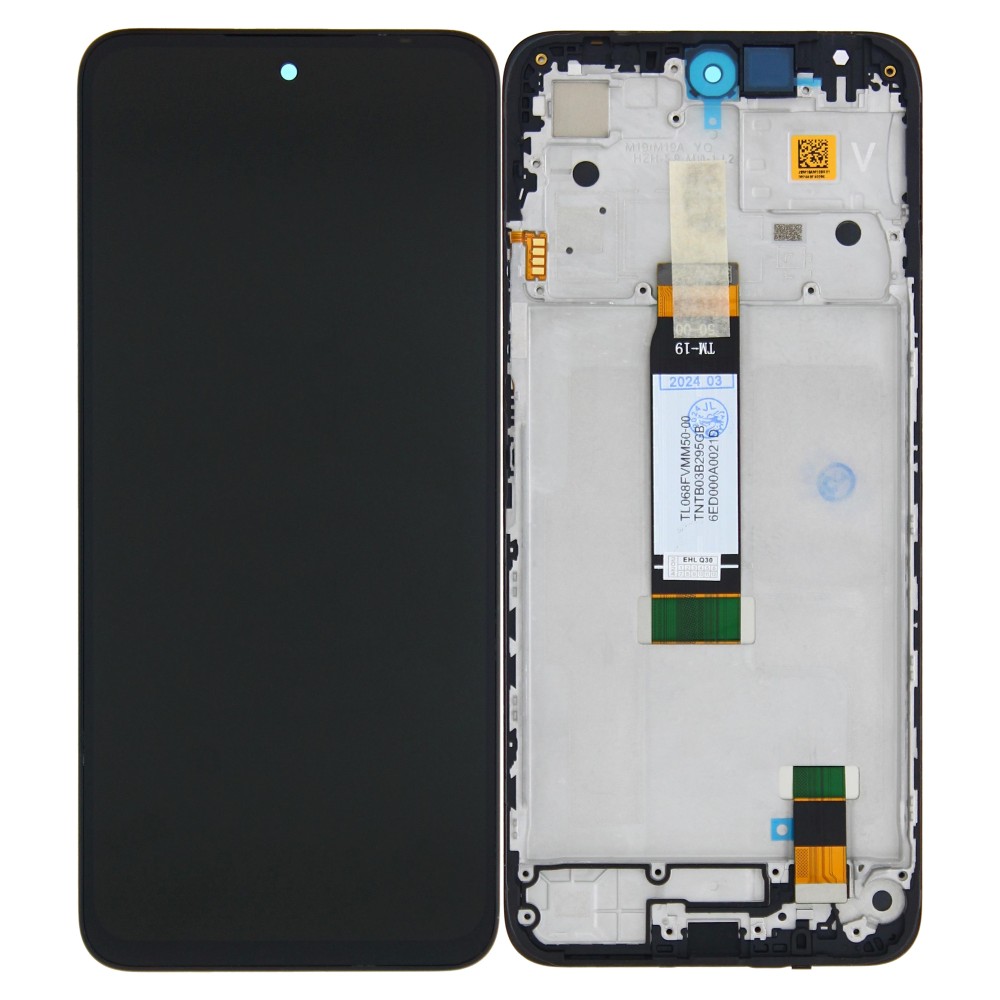 Xiaomi Redmi 12 4G (23053RN02A), Redmi 12 5G (23076RN4BI) Display + Digitizer Complete + Frame - Black