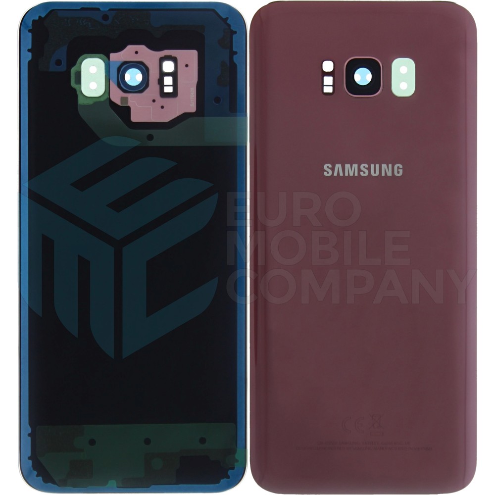 Samsung Galaxy S8 Plus G955F Back Cover Rose Pink With Lens OEM
