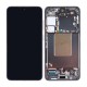 Samsung Galaxy S24 S921B Display And Digitizer With Frame Onyx Black Pulled
