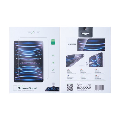 Rixus Screen Guard For iPad Mini 7 8.3" (2024) Clear