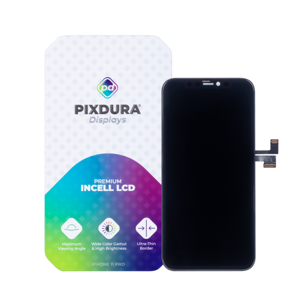 PIXDURA For iPhone 11 Pro Display And Digitizer In-Cell Premium (IC Removable)