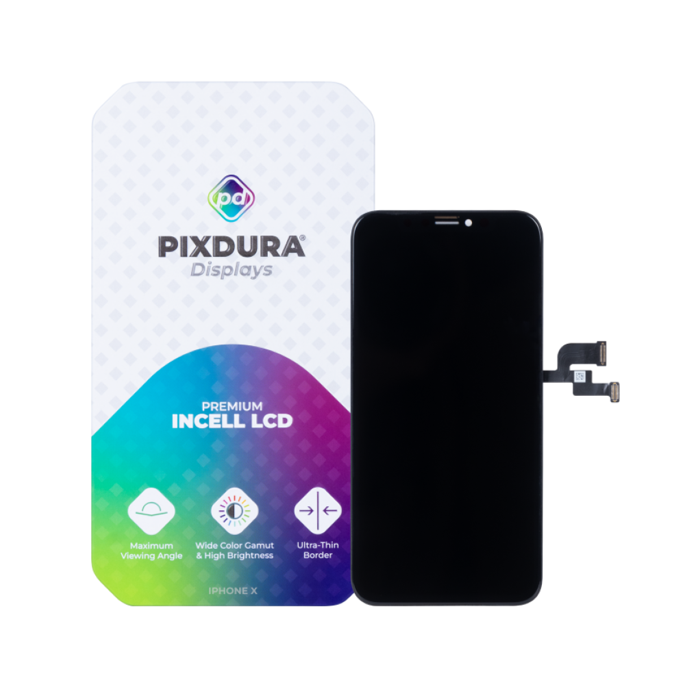 PIXDURA For iPhone X Display And Digitizer In-Cell Premium