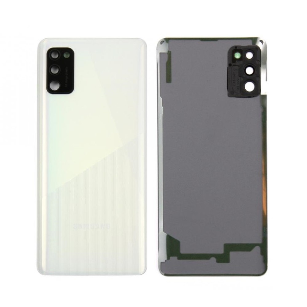 Samsung Galaxy A41 A415F Back Cover Prism Crush Silver With Lens OEM