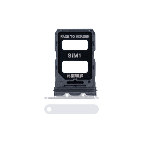 Xiaomi 14 Pro (23116PN5BC) Sim Card Holder Silver OEM