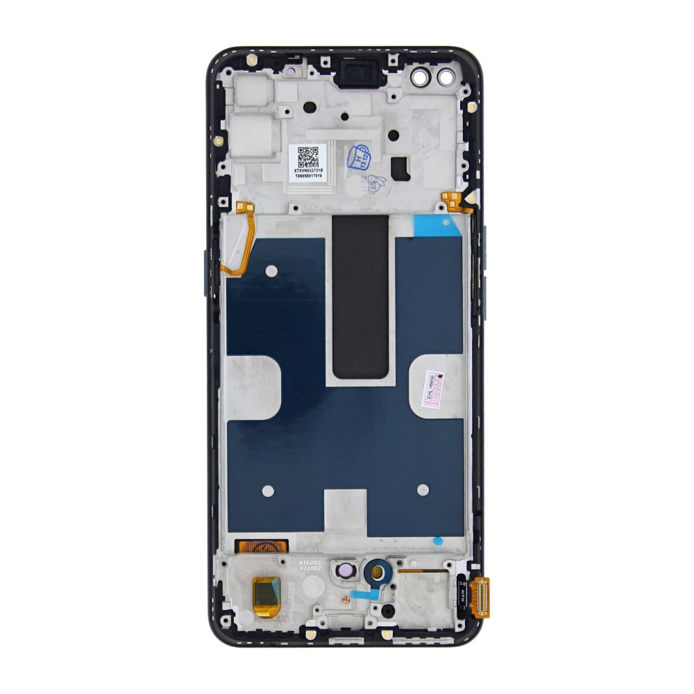 Oppo Reno 4 5G CPH2091 Display And Digitizer With Frame Black Soft-OLED