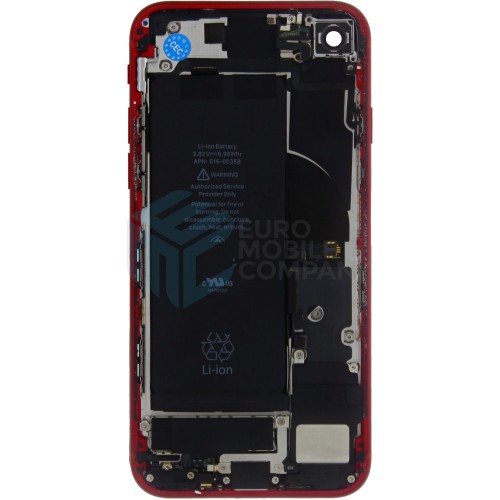 iPhone 8 Middle Frame OEM Pulled (A) Complete With Parts & Battery - Red