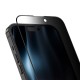 Rixus Privacy Full Curved Edge Tempered Glass For iPhone 15 (10-Pack)