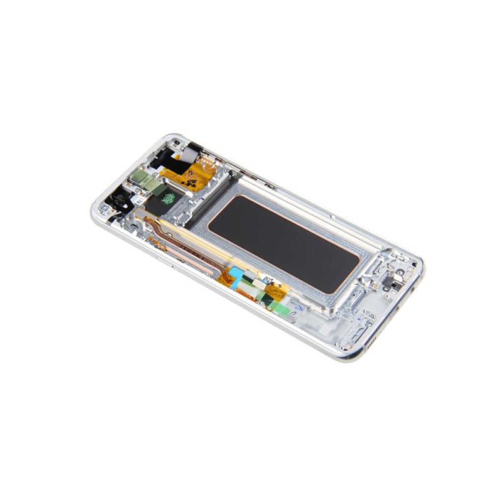 Samsung Galaxy S8 Plus G955F Display And Digitizer With Frame Arctic Silver Refurbished