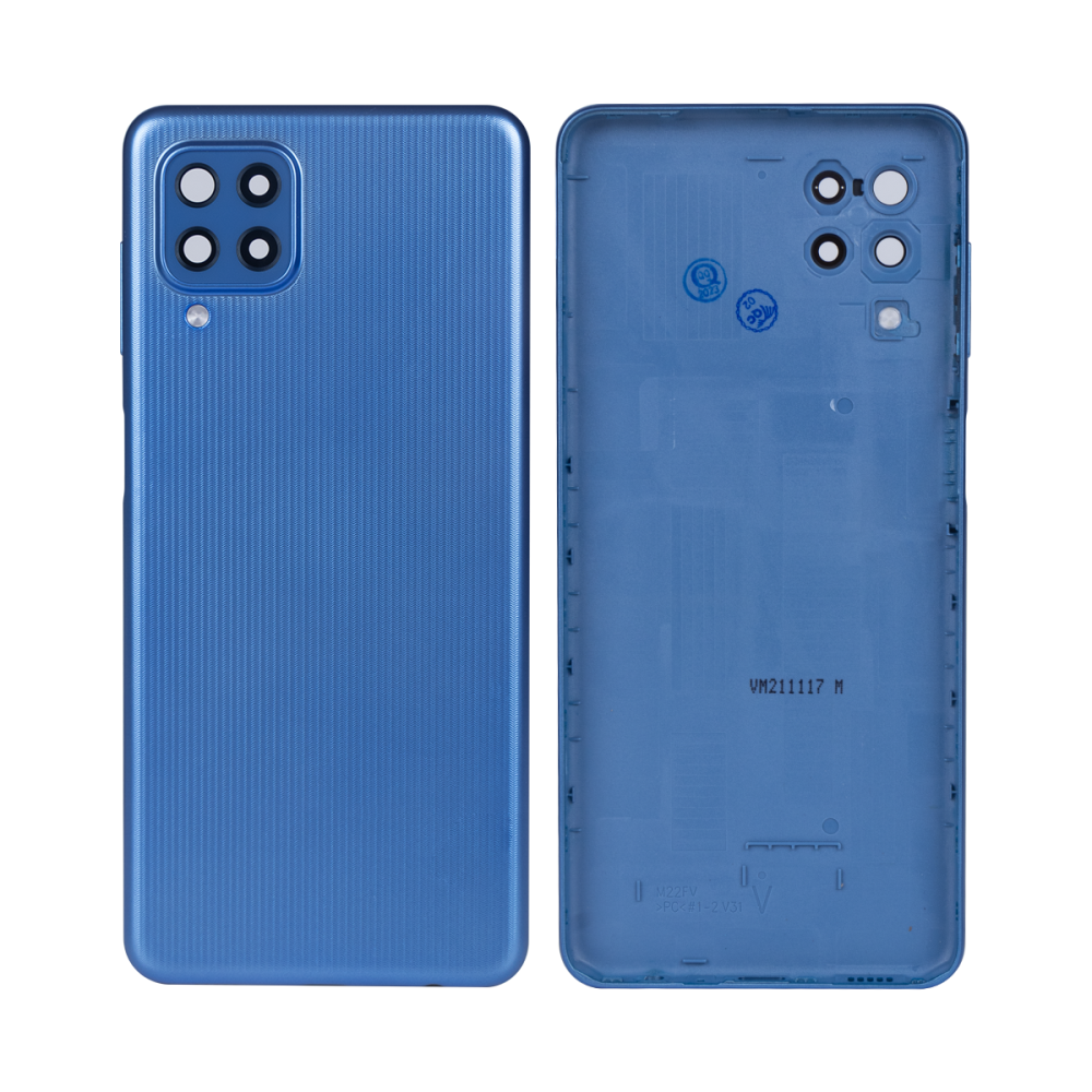Samsung Galaxy M12 M127F Back Cover Blue With Lens OEM