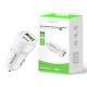 Rixus RXCC16 Super Fast Car Adapter Dual-Port (PD+QC 3.0) 38W